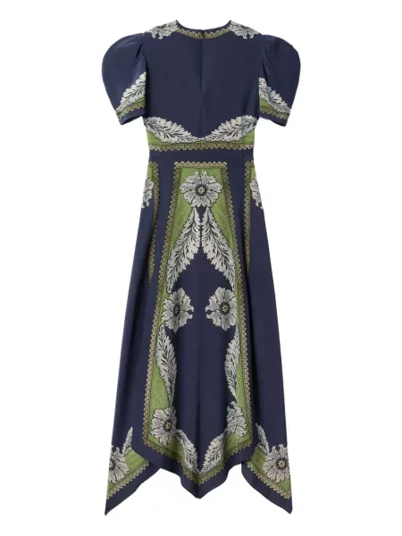 Rochie La Doublej de costum albastru