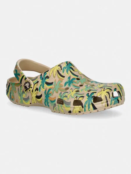 Crocs natikači Classic Retro Summer Clog bež