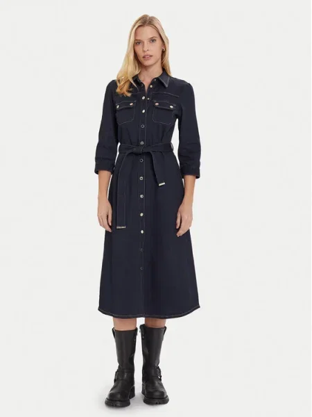 Morgan Дънкова рокля тъмносин