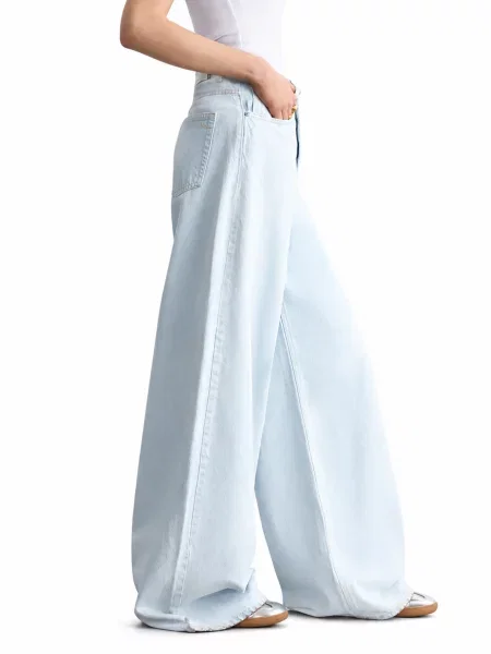 Широкі джинси LTB Jeans бавовна/ліоцел блакитний