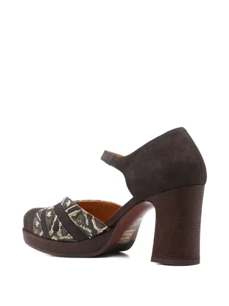 Pantofi cu toc Chie Mihara maro