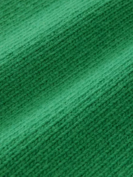 Pulover Studio Nicholson cu decolteu în V verde