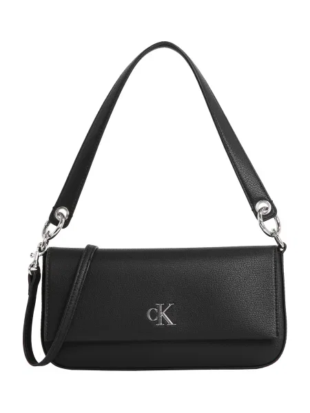 Calvin Klein Jeans Geantă Minimal Monogram Shoulder Pouch negru