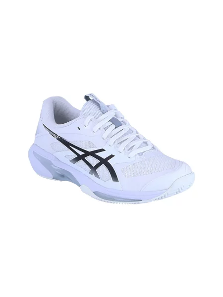 Pánske tenisové topánky ASICS Solution Speed FF 4 Clay white/black biela