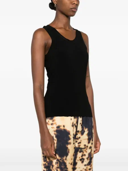Top Norma Kamali negru