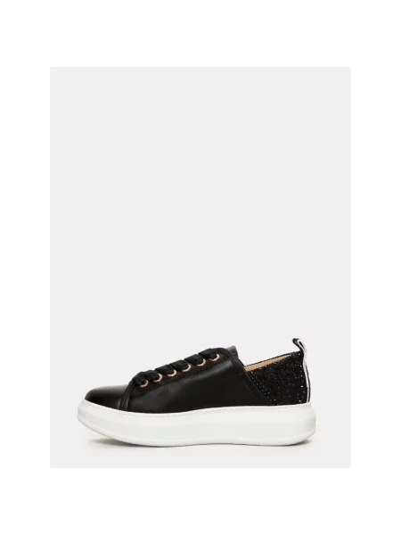 Sneakersy Alexander Smith skórzane czarne
