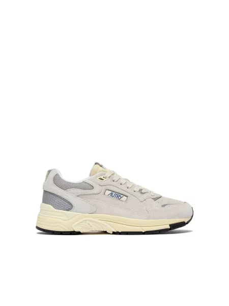 Sneakersy Autry zamszowe szare