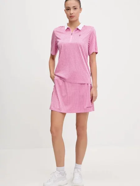 Юбка мини Peak Performance клеш розовая