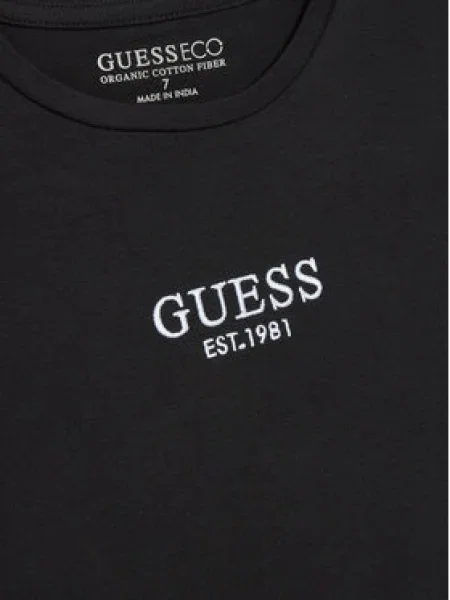 GUESS Póló fekete fehér