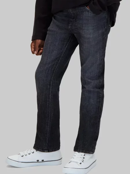 Calvin Klein Jeans blugi slim fit pentru copii Slim negru