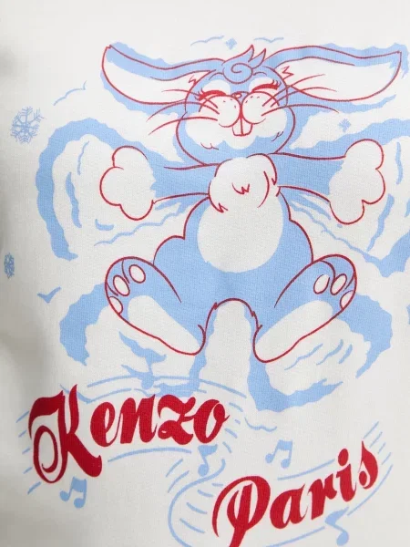 Кофта Kenzo з принтом білий