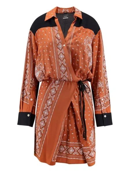 Rochie Pinko cu imagine de costum portocaliu