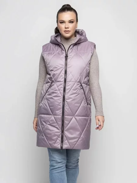 Жилет з утеплювачем UVENTUM пудра