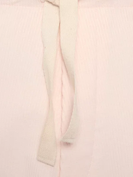 Вельветовые брюки Moschino оранжевые