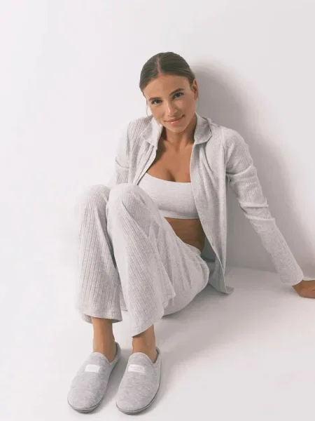 Тапочки women'secret EVERYDAY ESSENTIALS сірий