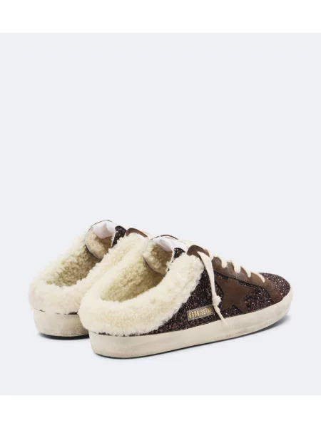 Mules Golden Goose καφέ