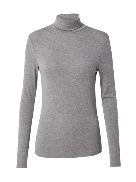 Soft Rebels Tricou Roman amestecat gri