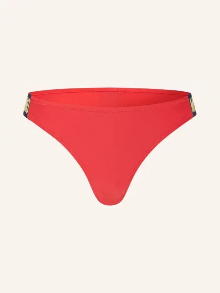 Moschino Dół Od Bikini Basic pink czerwony