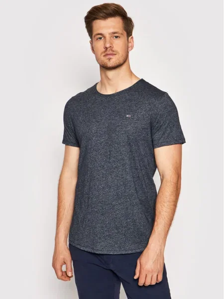 Тениска Tommy Jeans сиво