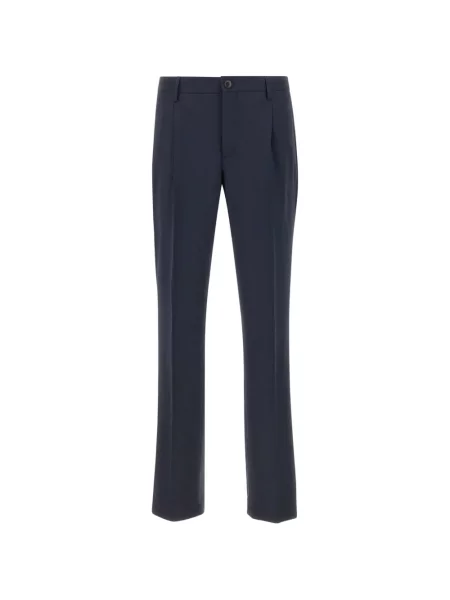 Pantaloni Pal Zileri plisate albastru