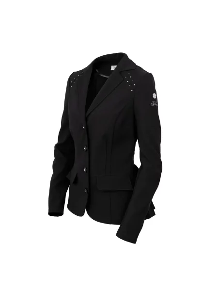 Kurtka jeździecka typu softshell Cavalliera Purity Glow czarna