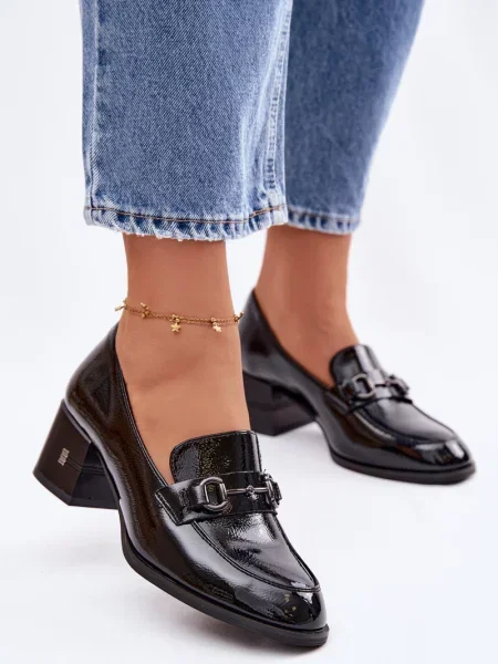 Kožené mokasíny Vinceza černé