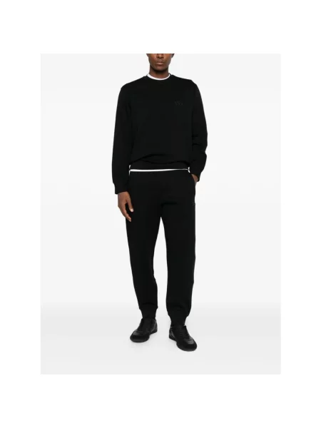 Bluza Emporio Armani z dżerseju czarna