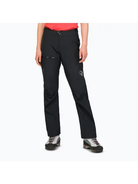 Trekingové kalhoty NORRONA Falketind caviar black černé