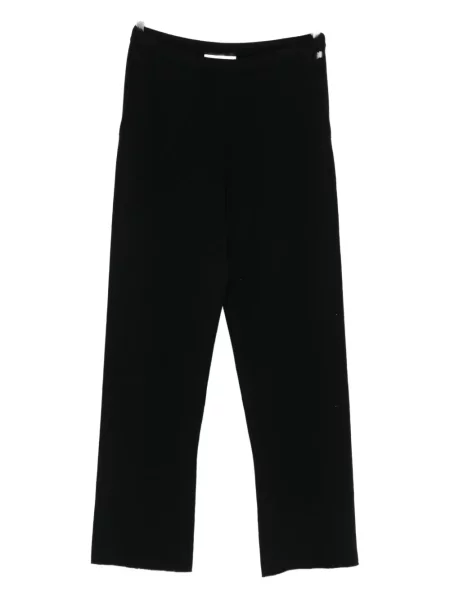 Pantaloni Extreme Cashmere din cașmir negru