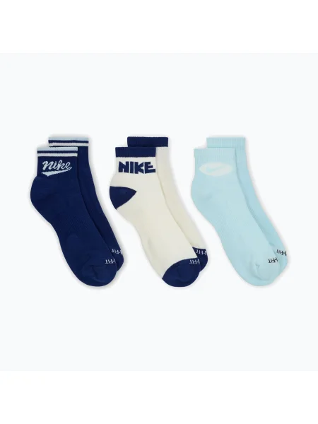 Șosete pentru bărbați Nike Everyday Plus Ankle 3 perechi