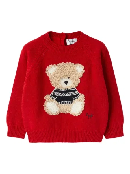 Sweter dziecięcy Il Gufo czerwony