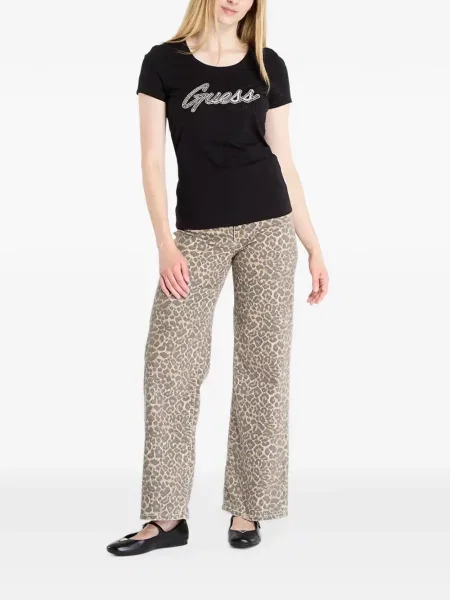 Stras tricou Guess negru