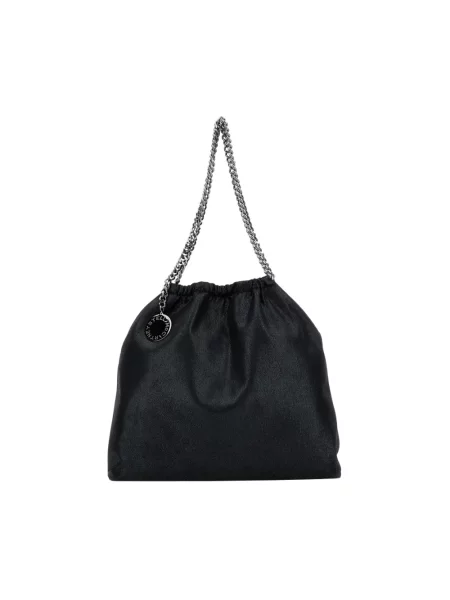 Torebka Stella Mccartney ze sznurkiem czarna