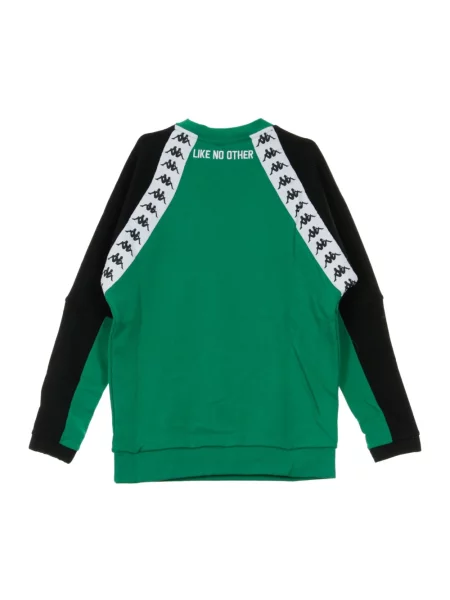 Bluza Kappa z okrągłym dekoltem zielona