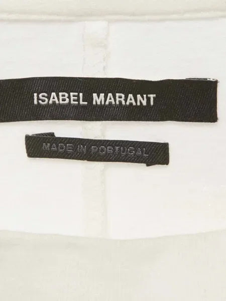 Koszulka Isabel Marant z okrągłym dekoltem biała