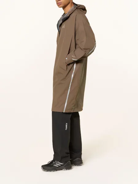 Adidas Terrex Pláštěnka Xploric tmavě hnědá