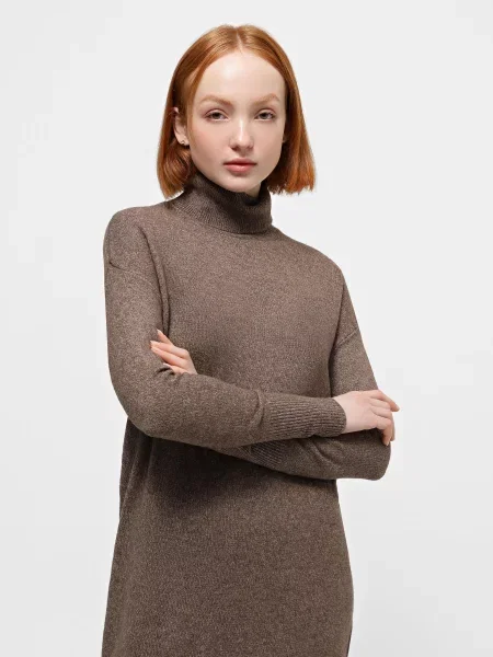 Vero Moda Сукня міні Світло-коричневий Поліестер/нейлон коричнева