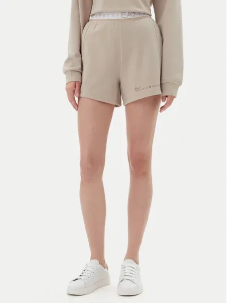 Emporio Armani Спортивні шорти бежевий