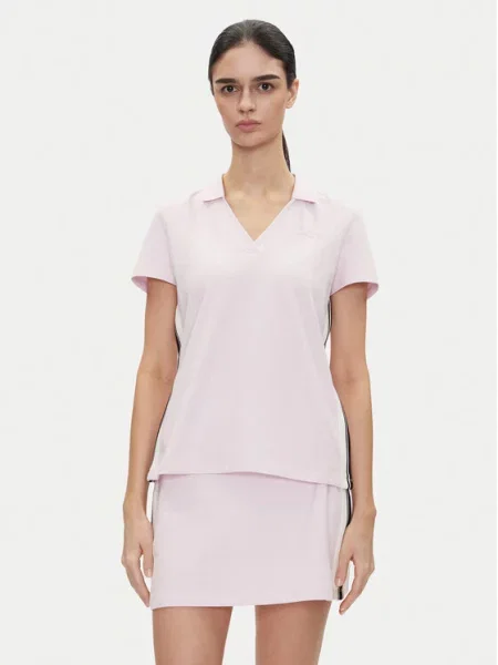 Polo majica DKNY Sport roza