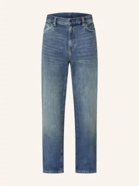 Carhartt Wip Džíny Aaron Regular Fit blue dark used wash modré