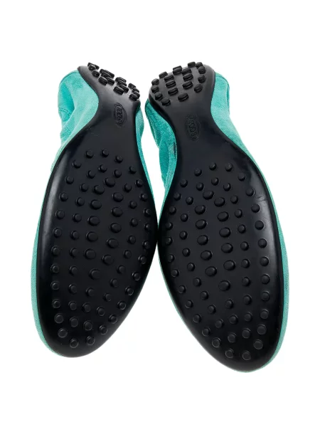Balerini Tod's cu funde verde