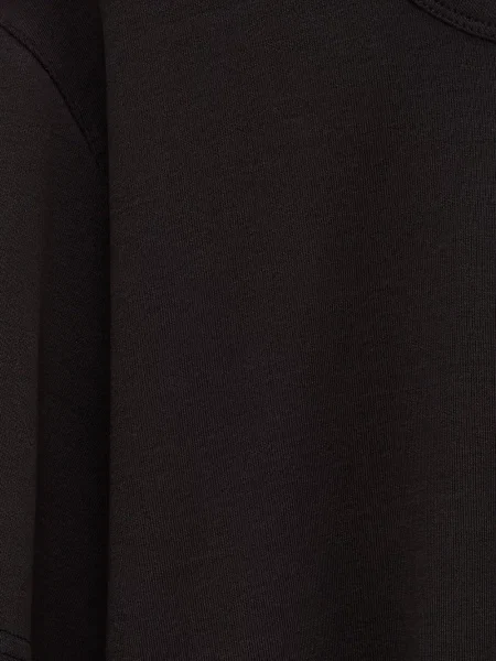 Top Lemaire cu decolteu rotund scurt violet