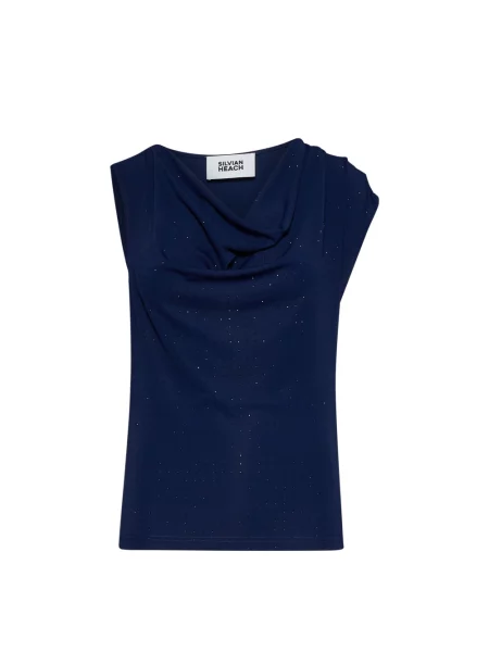 Top Silvian Heach niebieski