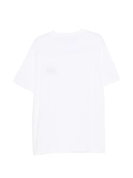 Tricou Moschino cu broderie alb