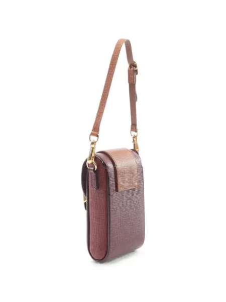 Geantă Burberry Prorsum cu cataramă roșu