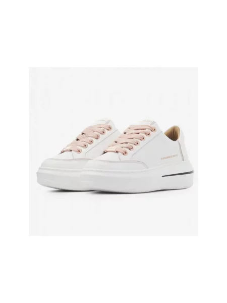 Sneakersy Alexander Smith białe