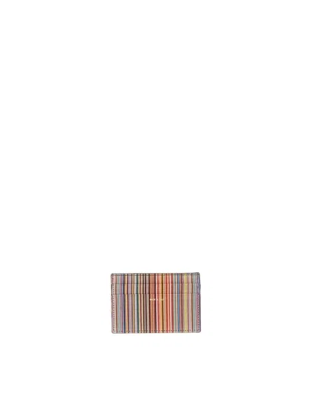 Portfel Paul Smith skórzany w paski