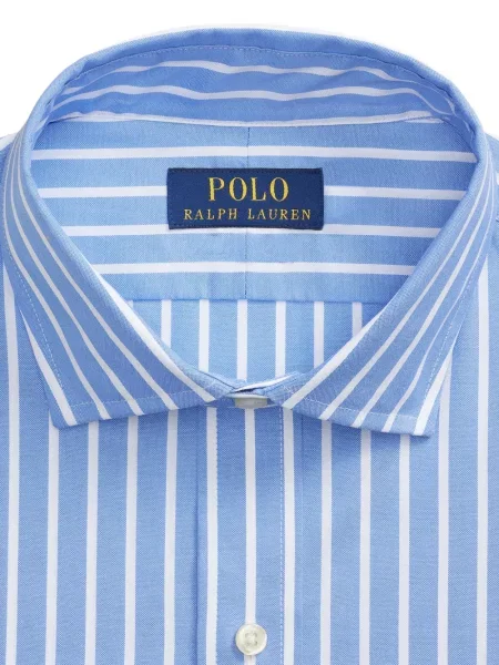 Fleece polo Polo Ralph Lauren με κέντημα με λαιμόκοψη v κόκκινο