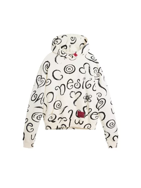 Geacă Desigual alb