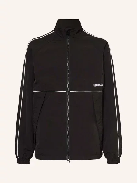 Jack&Jones Mikinová Bunda černá
